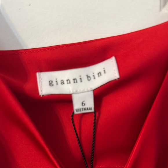 Gianni Bini Elegant Red Slip Dress - Picture 5 of 6
